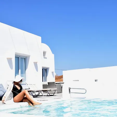 Sea And Villa Monolithos (Santorini)